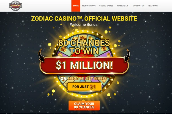 zodiac casino mega money wheel