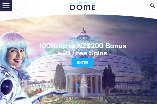 Casino Dome Welcome bonus