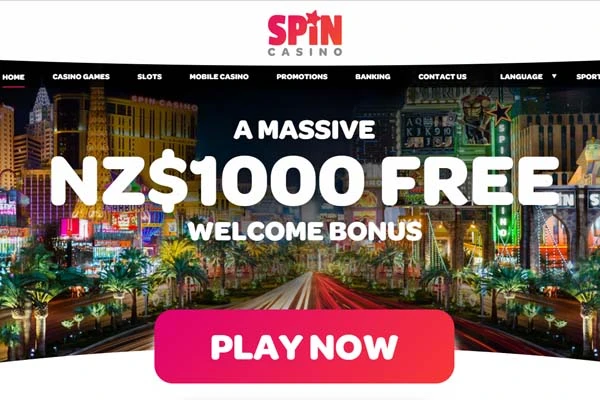 spin casino home