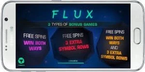 Flux mobile slot game thunderkick