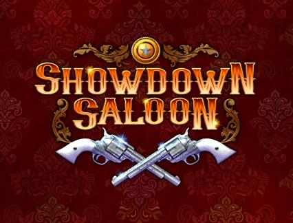 showdown saloon pokie logo