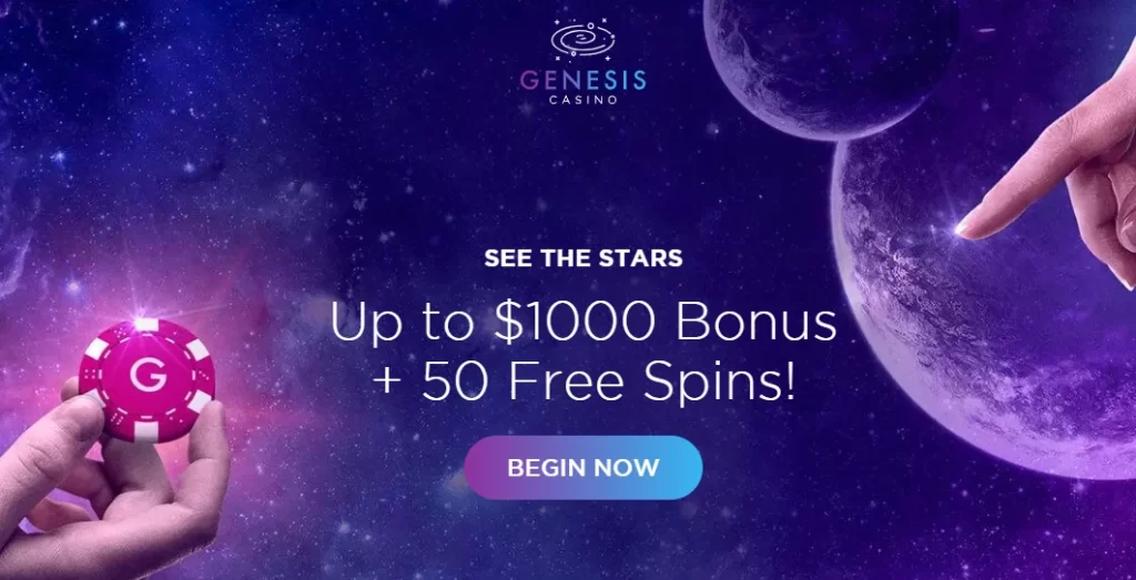 genesis casino welcome offer for nz players